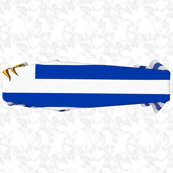 Uruguay flag 3D top