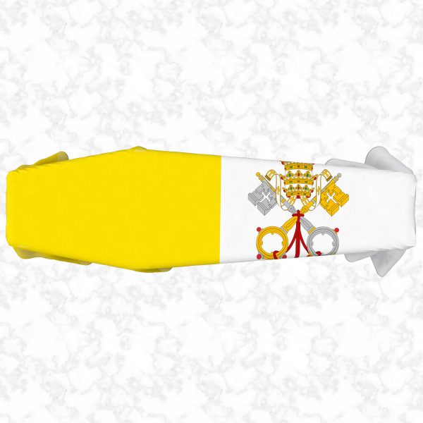 Vatican City flag 3D top