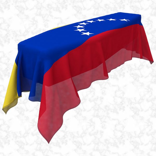 Venezuela flag 3D