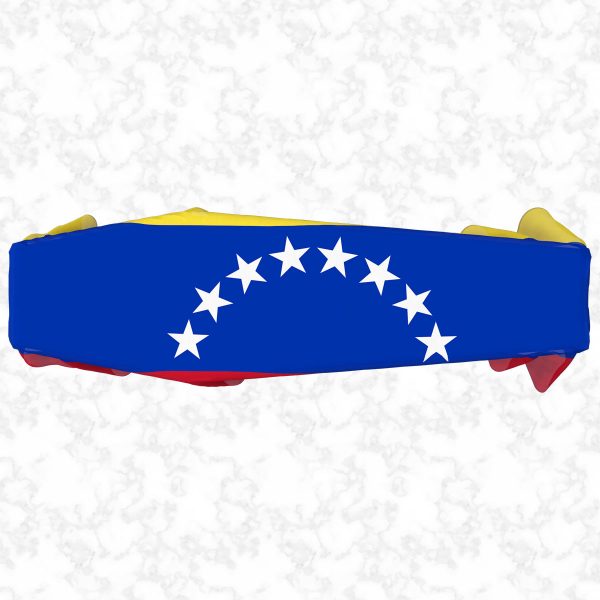 Venezuela flag 3D top