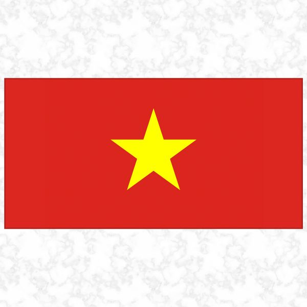 Vietnam flag view