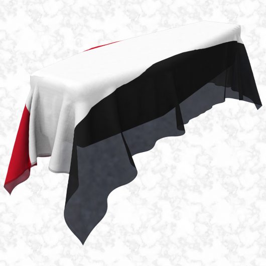 Yemen flag 3D