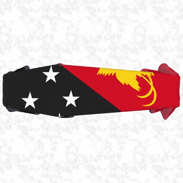 Papua New Guinea flag 3D top