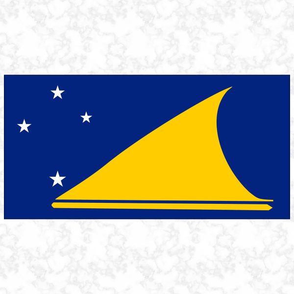 Tokelau flag view