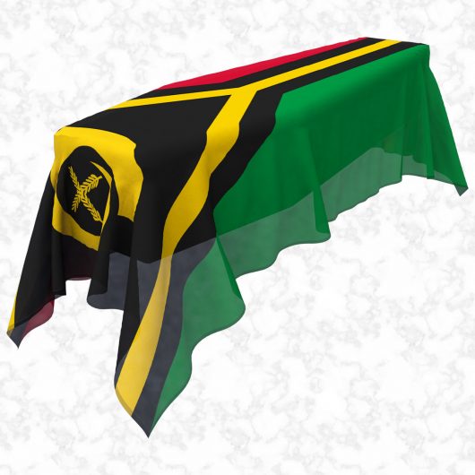 Vanuatu flag 3D