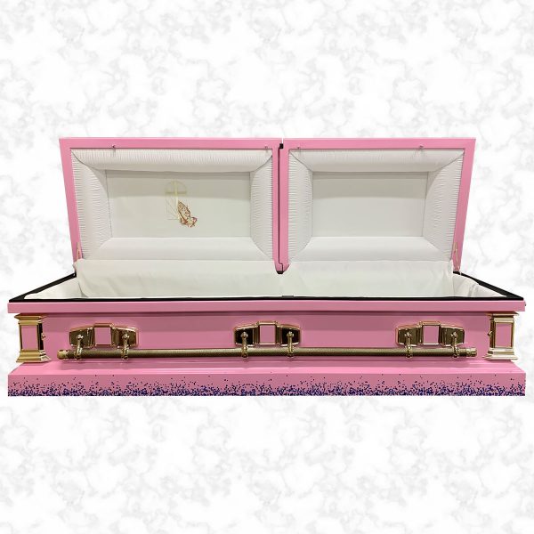 Devotion Mary and Child american casket standard interior