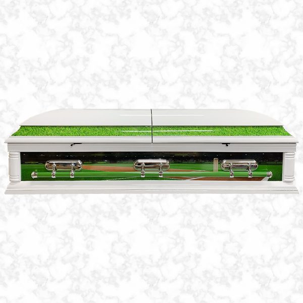 Purity Cricket American casket side view