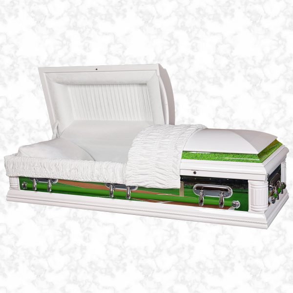 Purity wood American casket Cricket standard interior