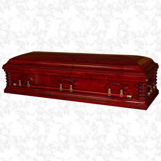 Manhattan wooden American casket