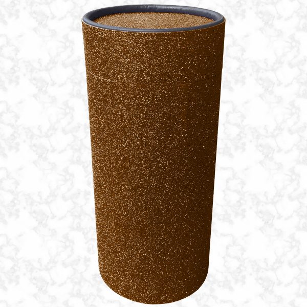 Brown glitter scatter tube