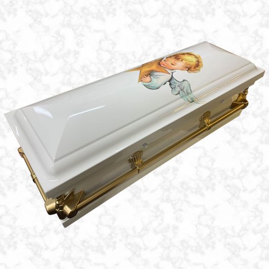 Ashley Cherub American casket