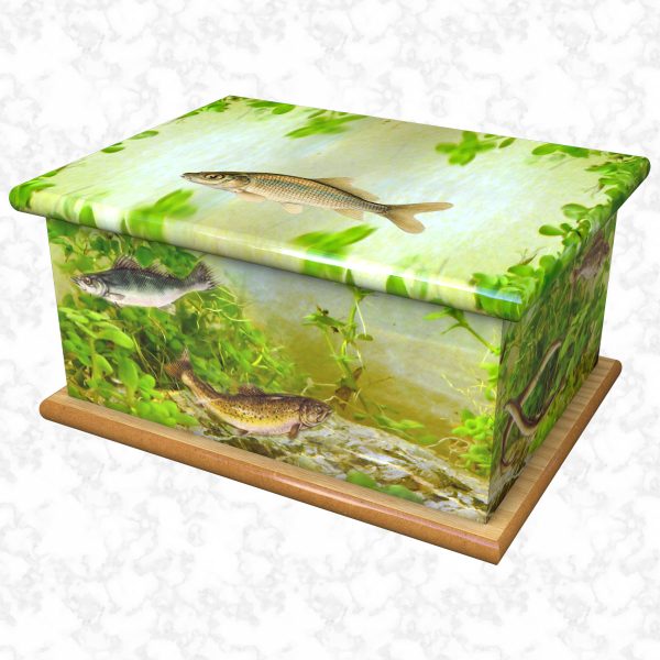 river bed adult ashes casket