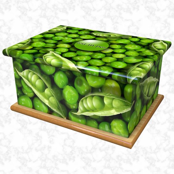 Peas and pods ashes casket