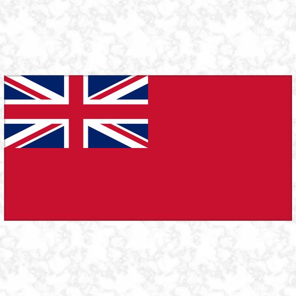 Merchant navy flag view