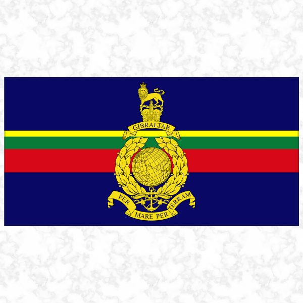 Royal Marines flag view