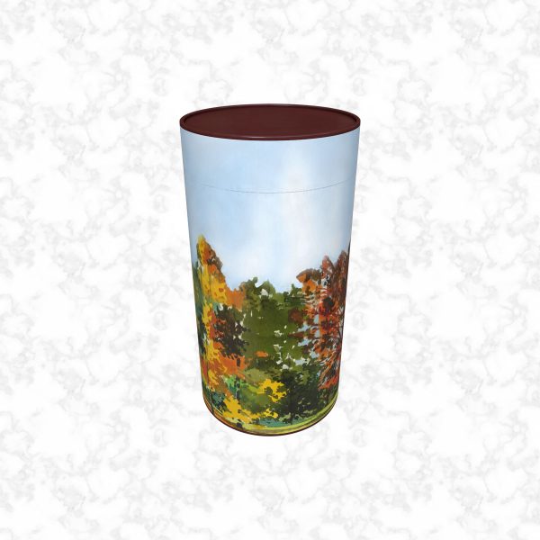 Autumn child scatter tube