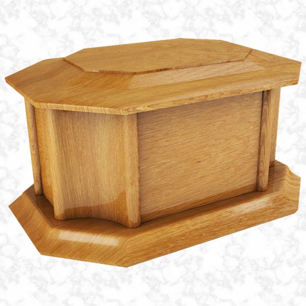 Remembrance cremation casket