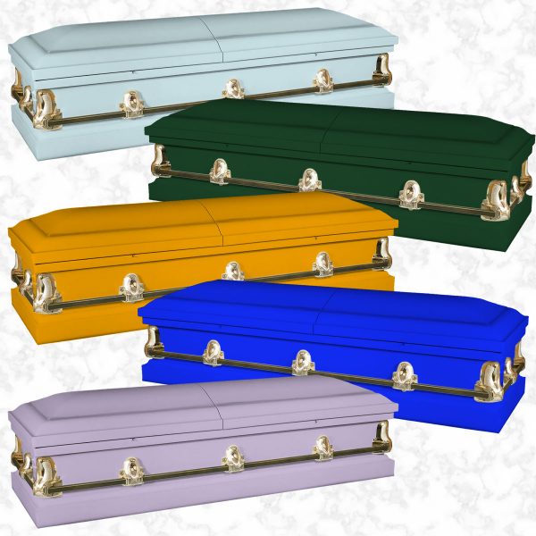 Medway Solid Colour American casket examples