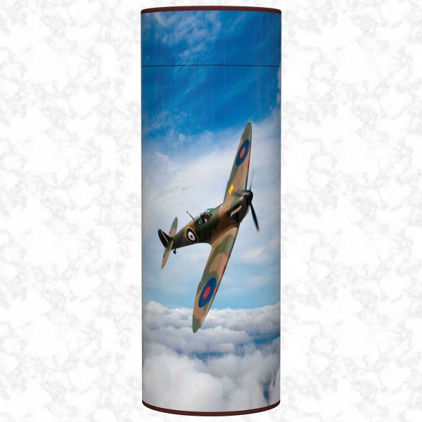 Spitfire Sky scatter tube adult size front view