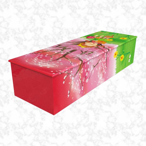 Blossom child casket