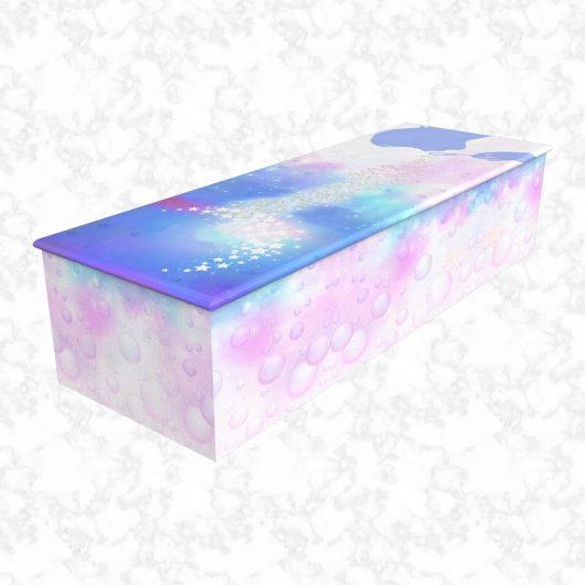 Moon Bubbles child casket