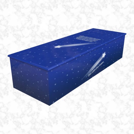 Star Light Star Bright child casket