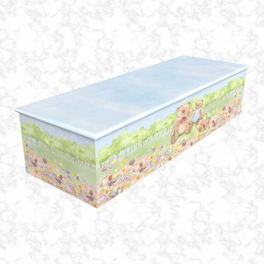 Teddy Bears Picnic child casket