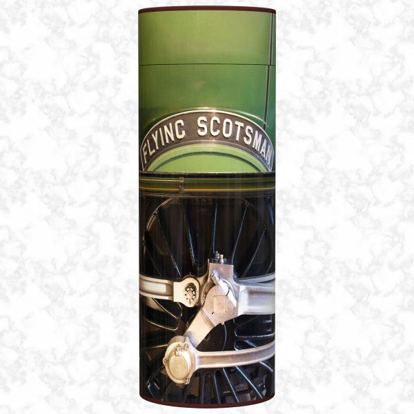 Ride the Flying Scotsman scatter tube front view