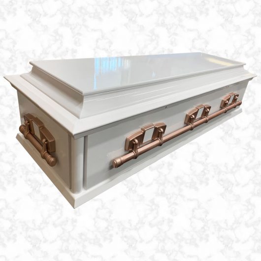 Oxford pure and simple wood American casket