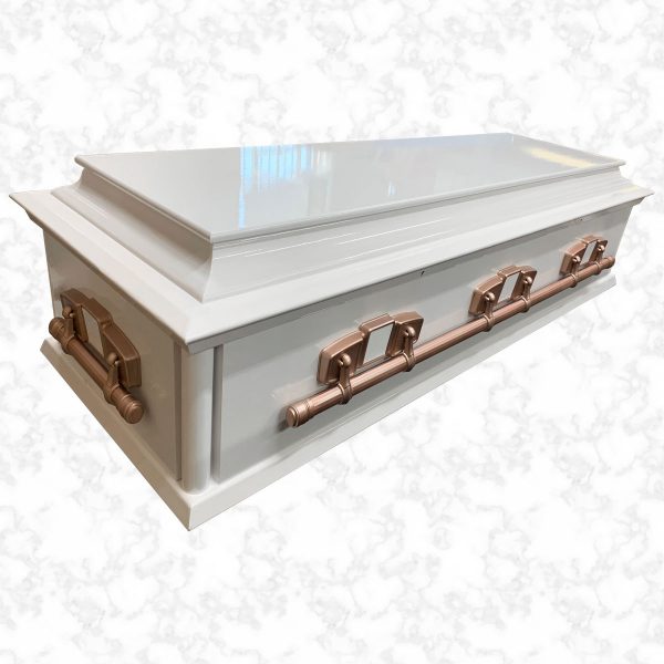 Oxford pure and simple wood American casket