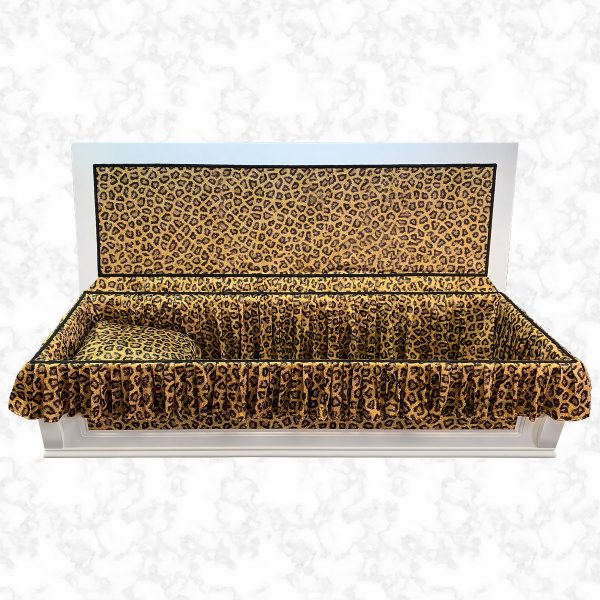 Bet's leopard print interior