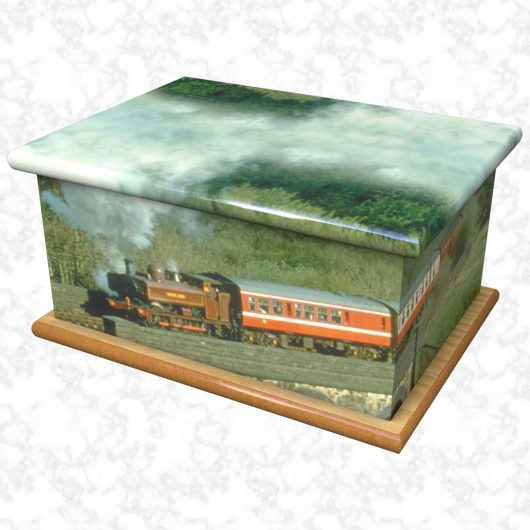 journey ashes casket