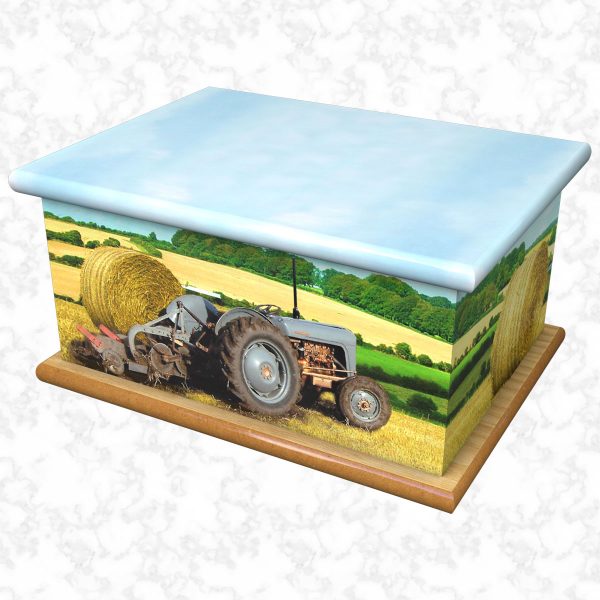 hayfield ashes casket