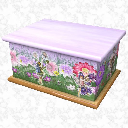 fairy garden ashes casket