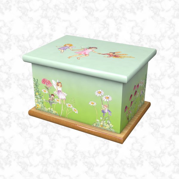 fairyland green child ashes casket