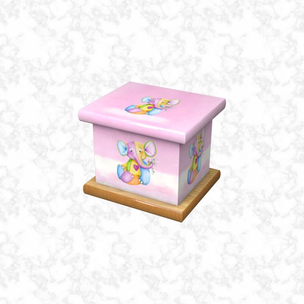 forget me not infant ashes casket