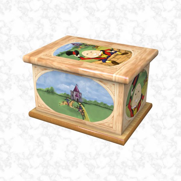 humpty dumpty child ashes casket