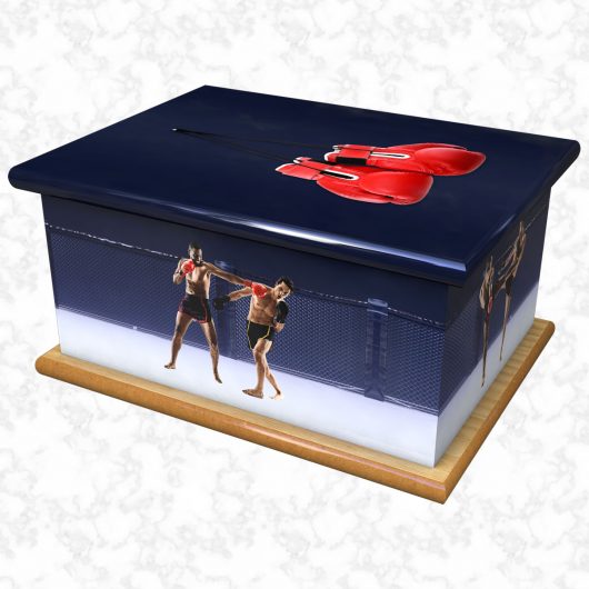 ultimate fighting ashes casket