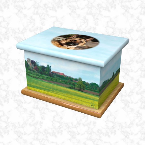 Gemma pet ashes casket size 2