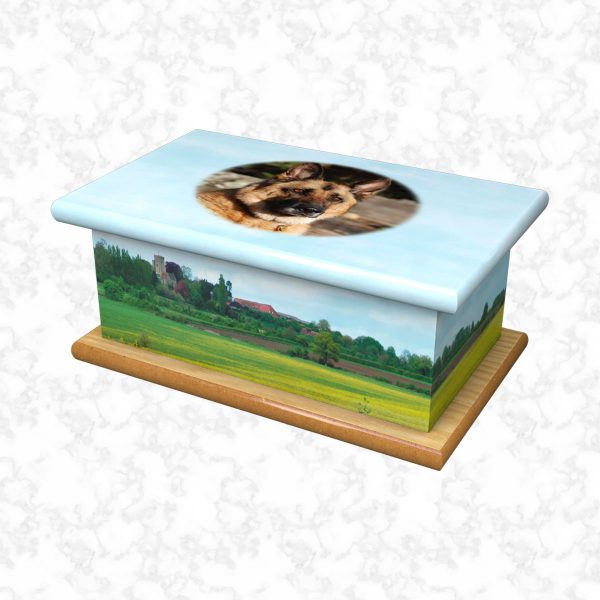 Gemma pet ashes casket size 4