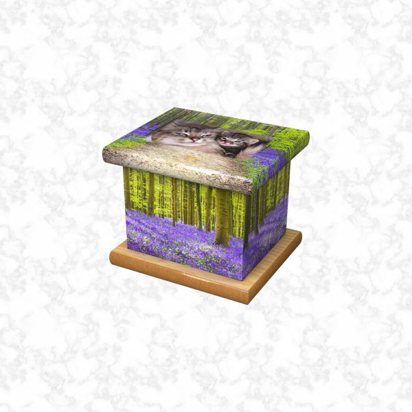 Bluebell pet ashes casket size 3