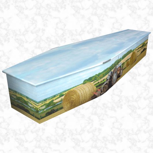 Hayfield Colourful Coffin