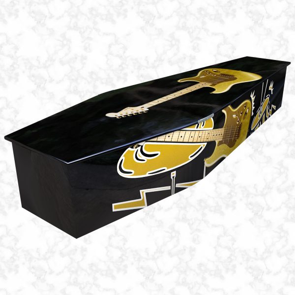 Rock 'n' Gold Colourful Coffin