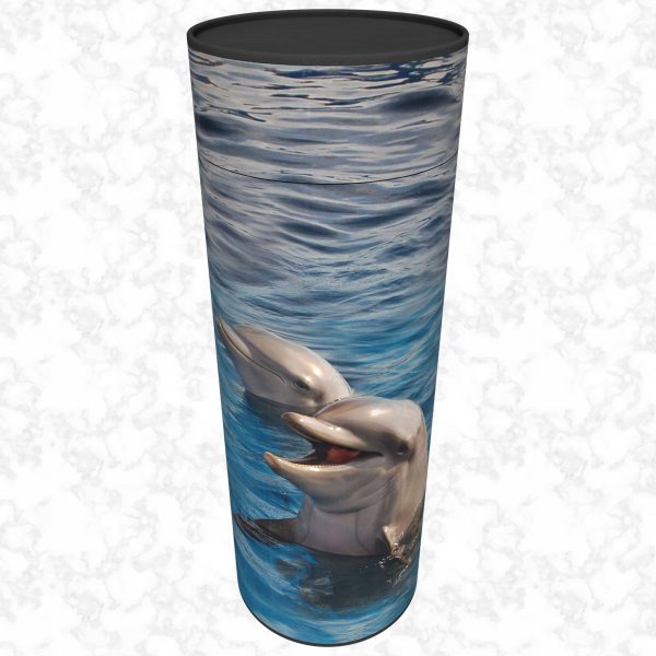 Dolphin scatter tube adult size