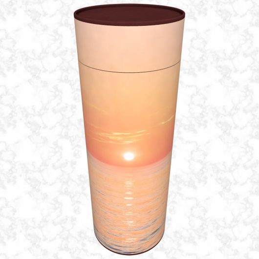 Ocean Sunset scatter tube adult size