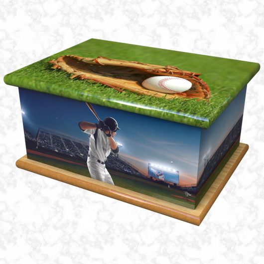 major league adult ashes casket