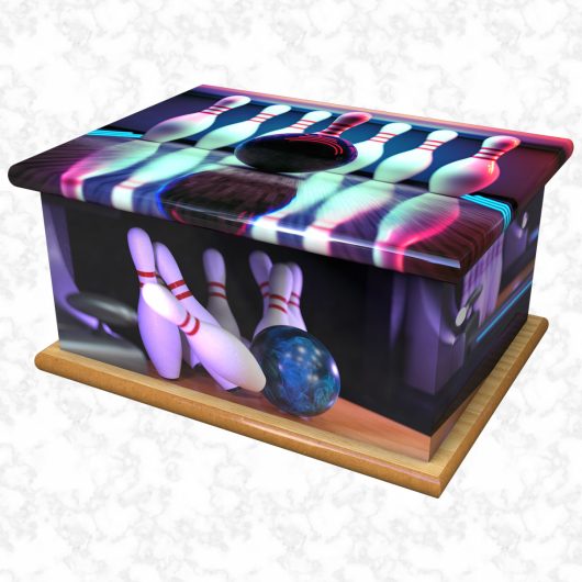 strike adult ashes casket