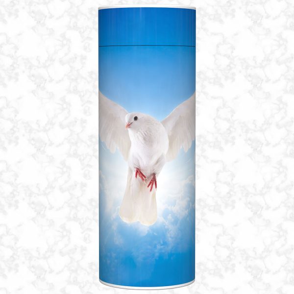 hope and peace adult scatter tube front view