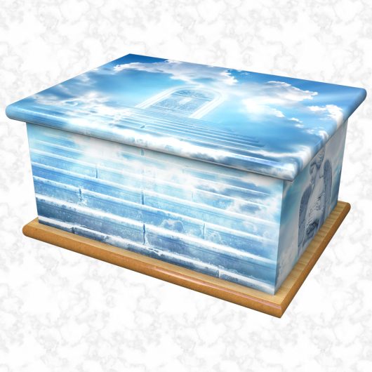 heavens gate adult ashes casket