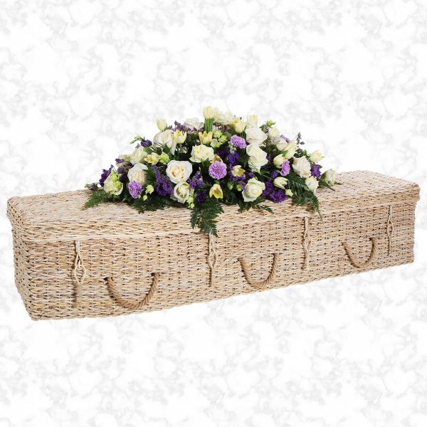 banana leaf natural woven coffin traditional